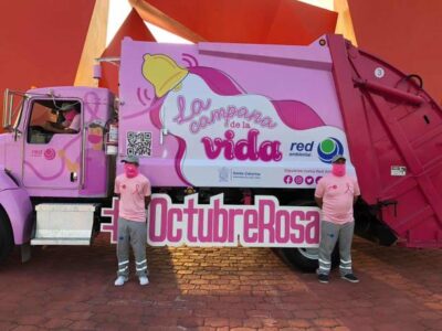 Inicia Red Ambiental ‘Campaña Rosa 2021, La Campana de la Vida’ en Santa Catarina