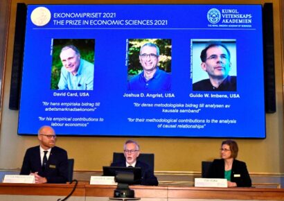 Nobel de Economía a Card, Angrist e Imbens por análisis del mercado laboral