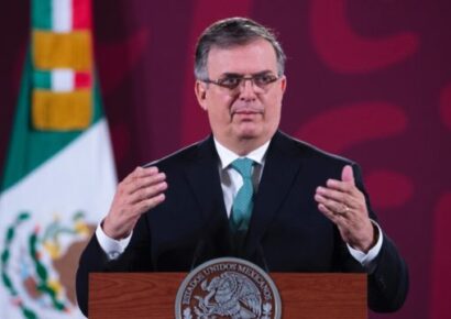 Sanciones económicas a Rusia, sólo si ONU las impone: Ebrard