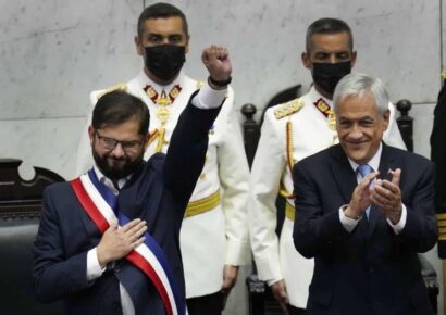 Toma protesta Gabriel Boric como nuevo presidente de Chile