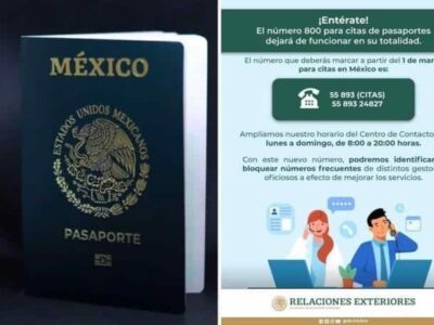 ¿Tramitarás tu pasaporte?; SRE cambia de teléfono