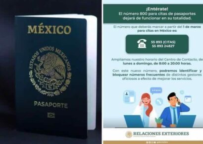 ¿Tramitarás tu pasaporte?; SRE cambia de teléfono